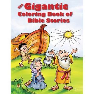 The Gigantic Coloring Book of Bible Stories -- Tyndale